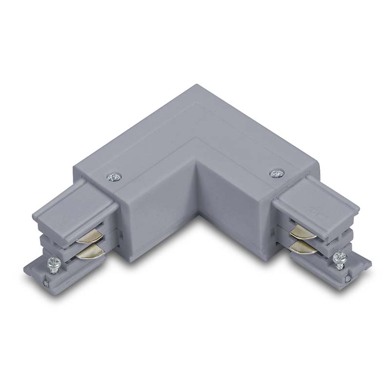 CONECTOR L-IZ IZQUIERDA GRIS PARA CARRIL TRACK